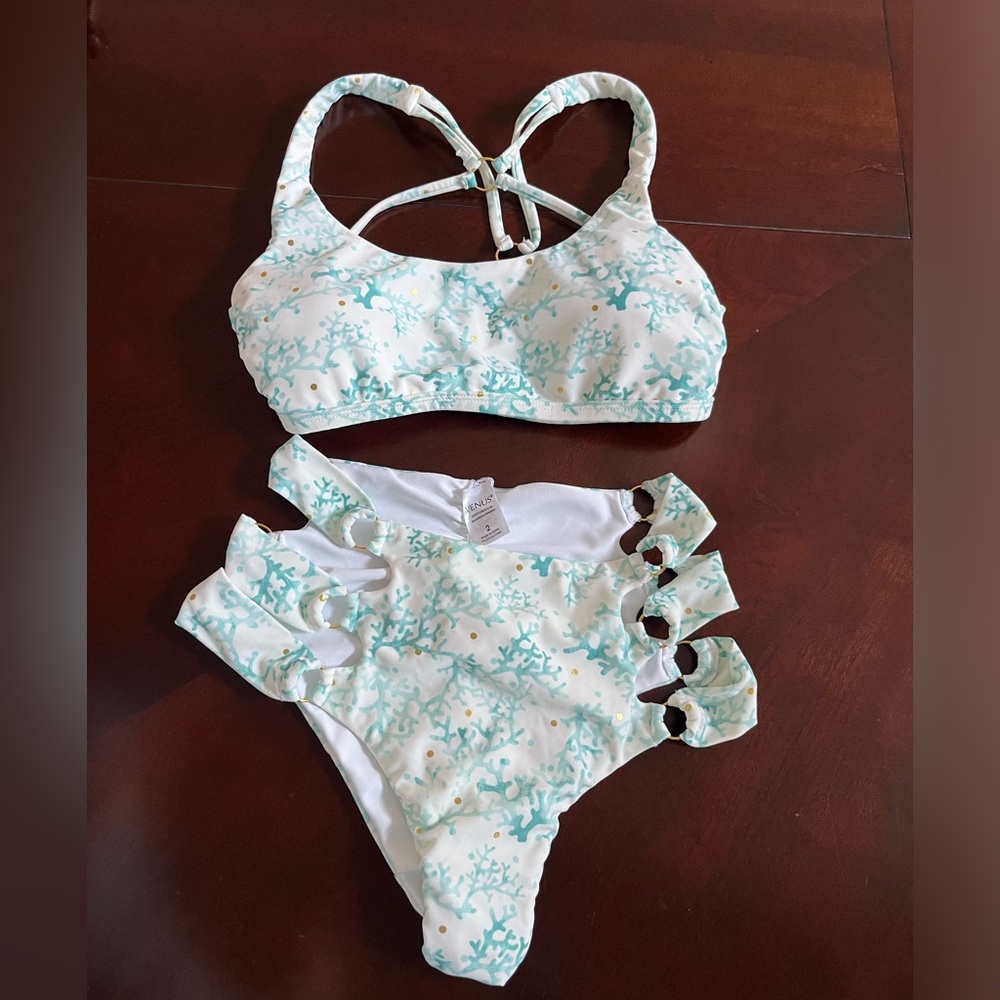 Venus Bikini top and bottom.  Sz.2